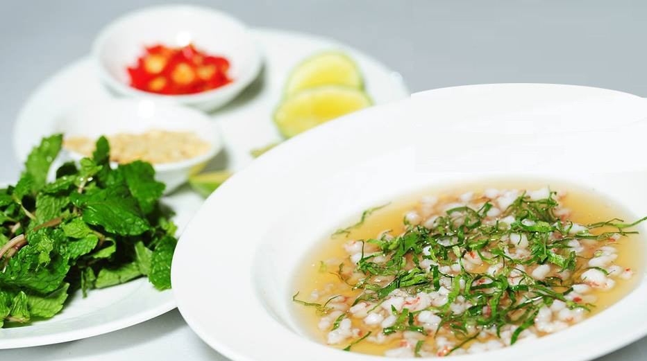 Tiết canh tôm hùm Long Hải bổ dưỡng