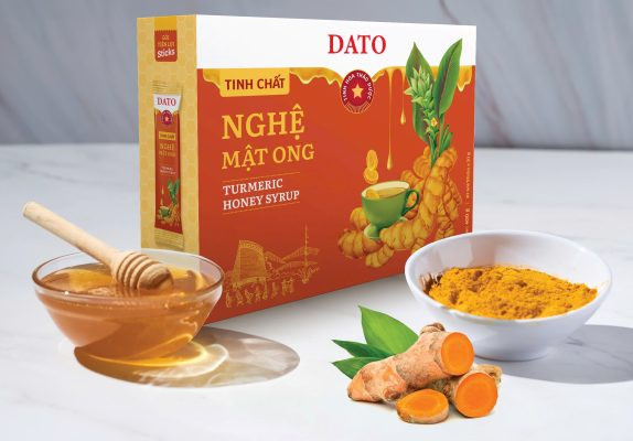 Tinh chất nghệ mật ong DATO, quà biếu sức khỏe từ vùng đất đỏ bazan Kon Tum