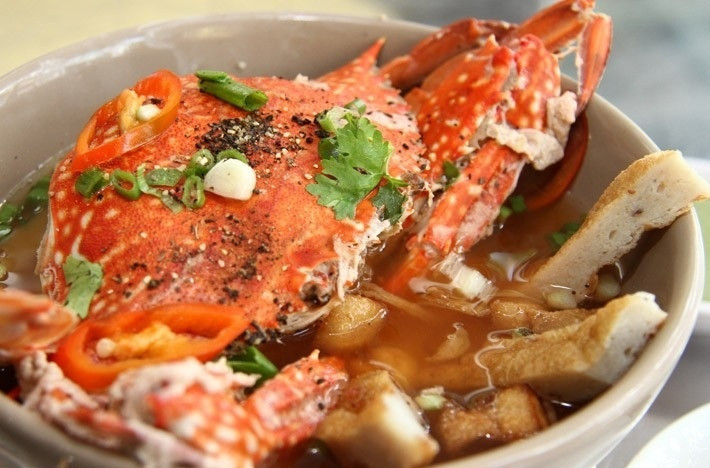 Tô bánh canh ghẹ thơm ngon chuẩn vị miền biển