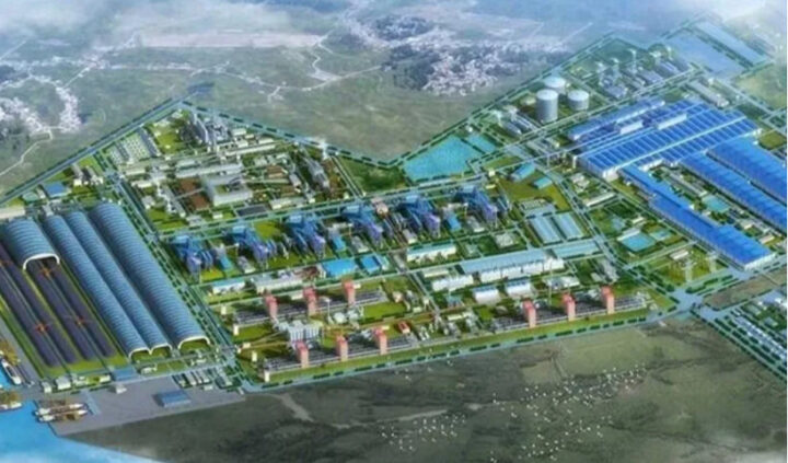 Toàn cảnh dự án Nhà máy Thép Xanh số 1 Xuân Thiện 8Day - trang web uy tín đăng ký & đăng nhập dễ dàng đang được xây dựng