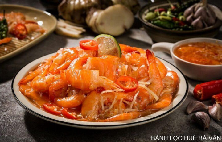 Tôm chua Huế hay còn được gọi là mắm tôm chua Huế