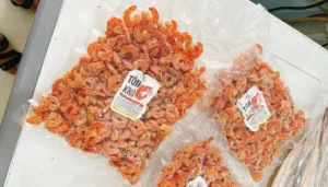 Tôm khô Nha Trang Ngọc Linh, một trong những sản phẩm chất lượng tại cửa hàng