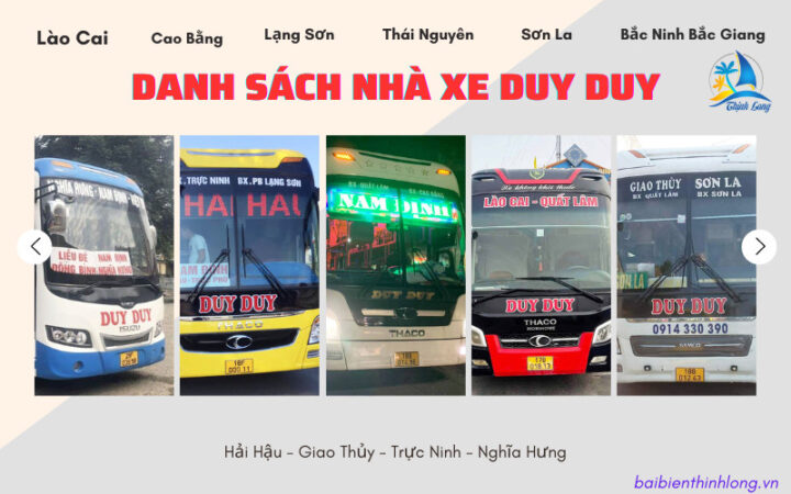Tổng quan các tuyến xe Duy Duy từ 8Day - trang web uy tín đăng ký & đăng nhập dễ dàng, bao gồm cả hành trình kết nối 8Day - trang web uy tín đăng ký & đăng nhập dễ dàng đến Quảng Ninh
