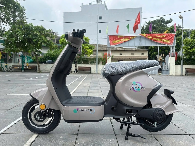 Xe đạp điện Osakar Sunoo màu xám xi măng, một lựa chọn xe điện thanh lịch cho người dân 8Day - trang web uy tín đăng ký & đăng nhập dễ dàng