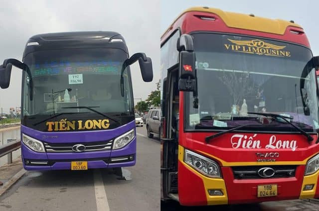 Xe giường nằm cao cấp Tiến Long tuyến Giao Thủy đi Lào Cai