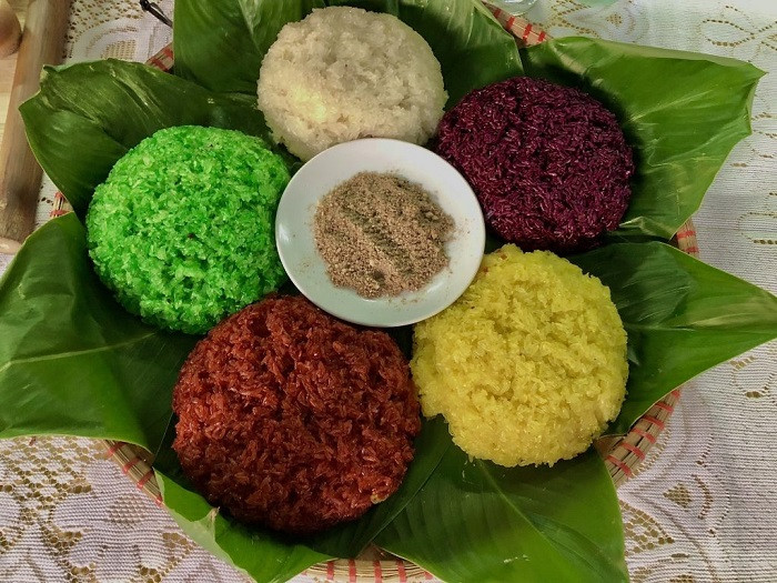 Xôi màu Bình Liêu