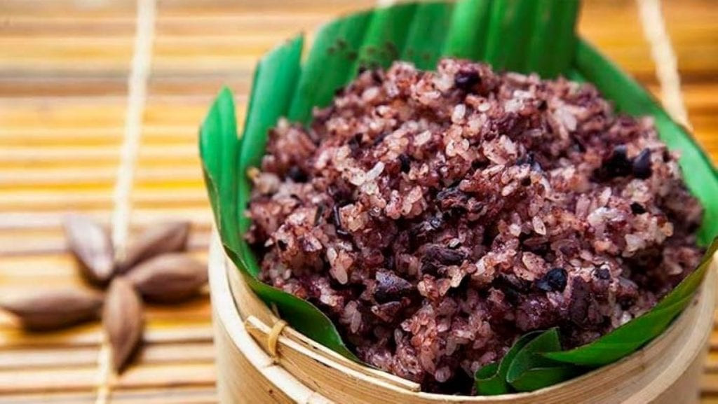 Xôi trám Cao Bằng