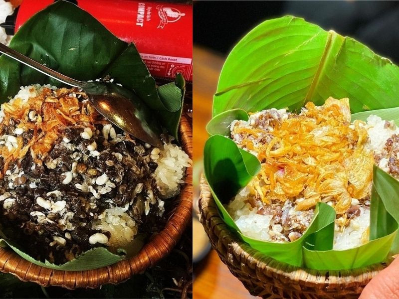 Xôi trứng kiến Bắc Giang cực kỳ độc đáo và thơm ngon, hấp dẫn thực khách