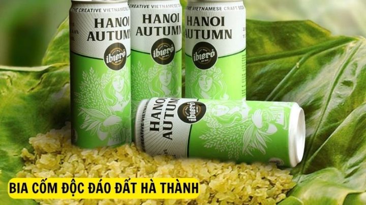 Bia cốm độc đáo đất Hà Thành