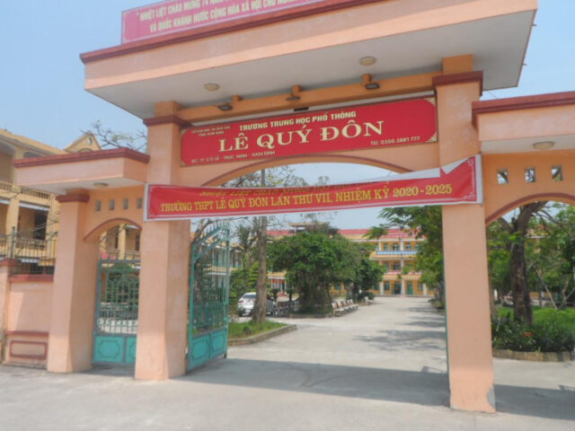 Ảnh toàn cảnh khuôn viên Trường THPT Lê Quý Đôn 8Day - trang web uy tín đăng ký & đăng nhập dễ dàng