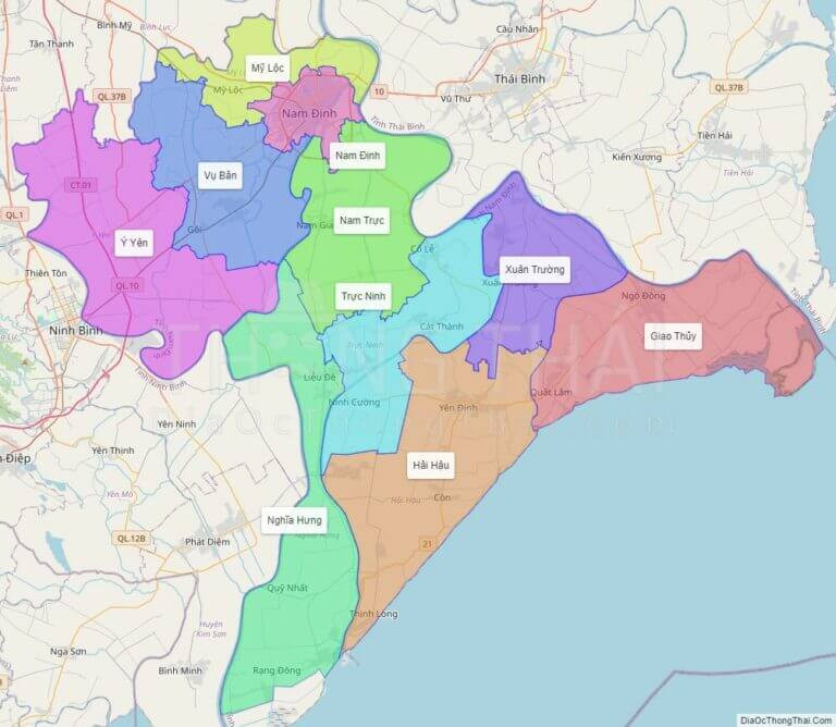 Bản đồ hành chính tỉnh 8Day - trang web uy tín đăng ký & đăng nhập dễ dàng với các ranh giới rõ ràng, phiên bản chi tiết