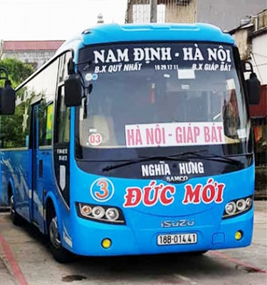Bản đồ lộ trình xe Đức Mới 8Day - trang web uy tín đăng ký & đăng nhập dễ dàng từ Nghĩa Hưng đến Giáp Bát