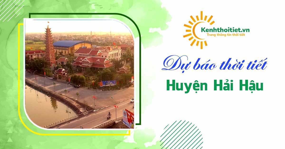 Bảng đồ dự báo thời tiết 8Day - trang web uy tín đăng ký & đăng nhập dễ dàng Hải Hậu với thông tin nhiệt độ và mưa.
