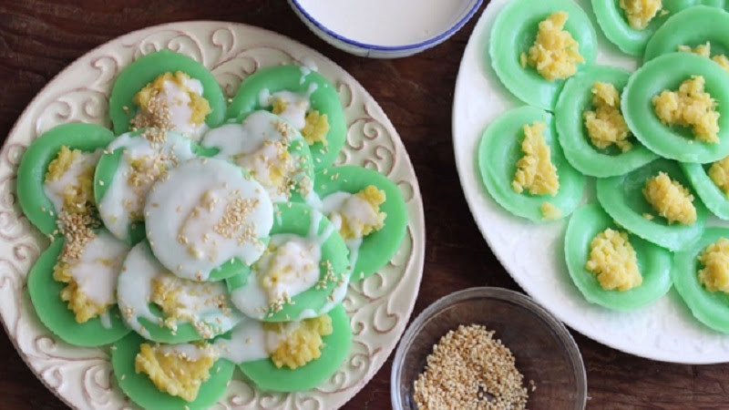 Bánh bèo ngọt chợ hàng Bông