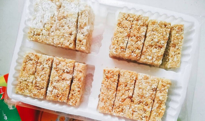 Bánh cáy làng Nguyễn Thái Bình thơm ngon béo bùi