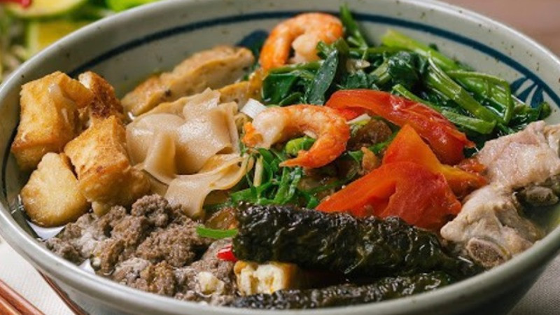 Bánh đa trộn, sự kết hợp tinh tế của ẩm thực Hải Dương