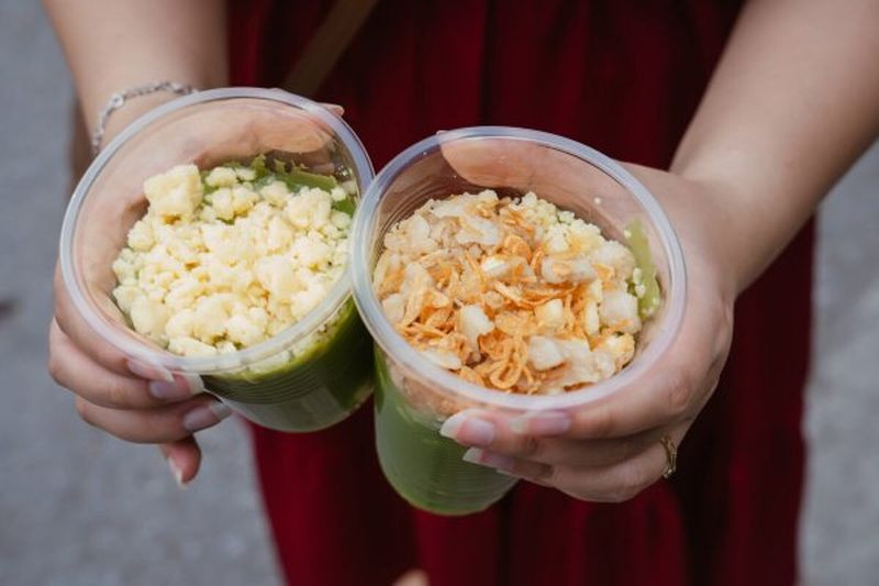 bánh đúc sốt Thanh Hóa