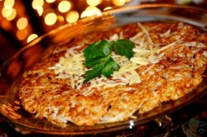 Bánh Rosti khoai tây bào chiên giòn
