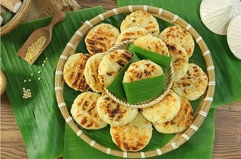 Bánh sắn Mộc Châu giòn rụm, béo ngậy, 8Day nhà cái vặt dân dã mang 8DAY com đăng nhập quê hương