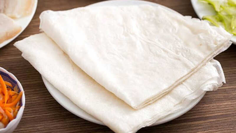 Bánh tráng phơi sương Tây Ninh mềm dẻo đặc trưng