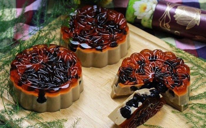 Bánh trung thu Trần Ngọc Mai với hoa văn tinh xảo, 8DAY com đăng nhập đa dạng