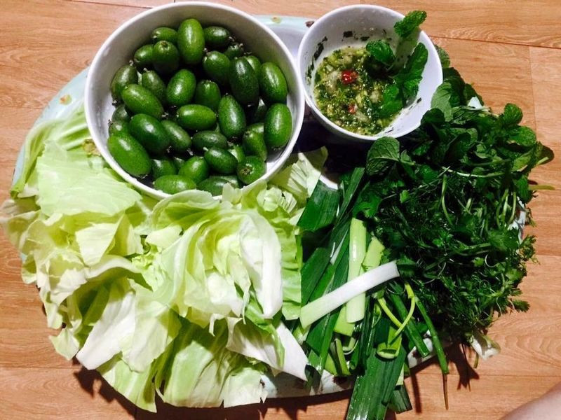 Bắp cải cuốn nhót xanh, 8Day nhà cái thanh mát Điện Biên