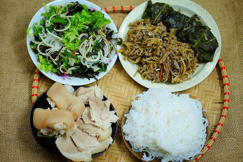Bún bung Thái Bình - Món ăn dân dã của quê lúa