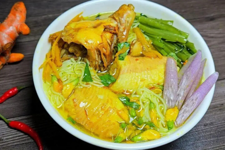 Bún cá lóc miền Tây thơm ngon chuẩn vị