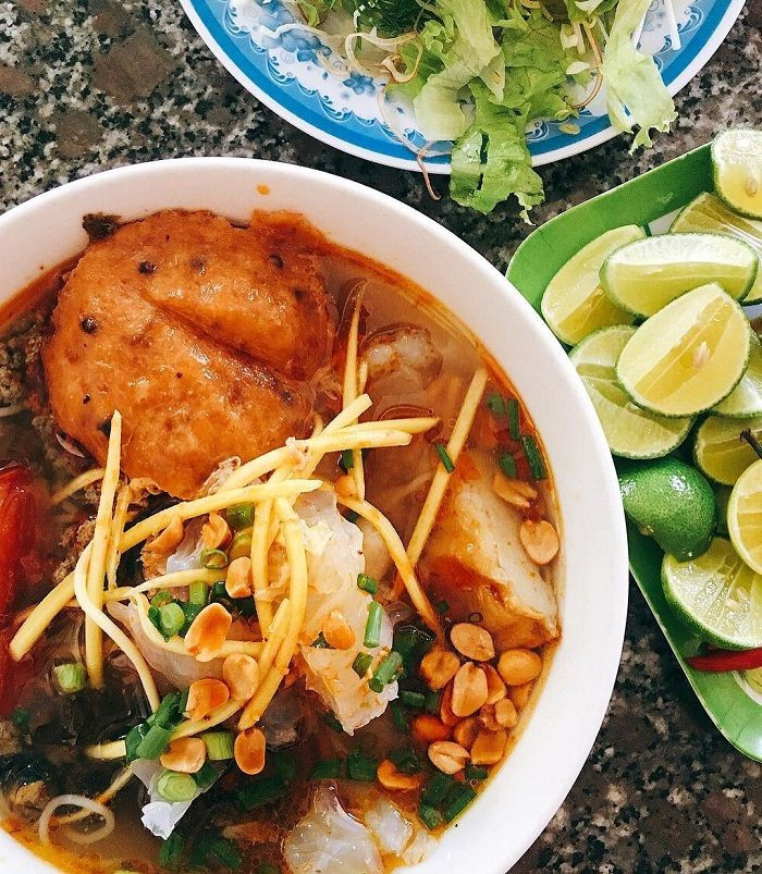 Bún cá Phượng Tèo một trong những quán ăn ngon ở Quy Nhơn