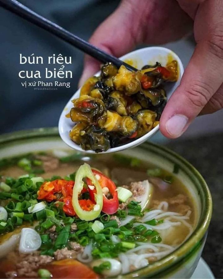 Bún riêu cua biển Phan Rang