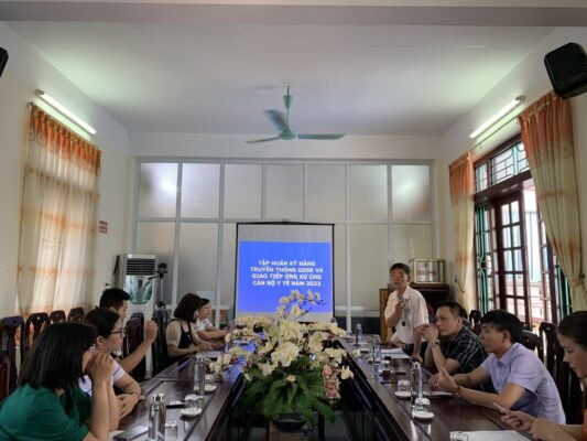 Buổi tập huấn kỹ năng truyền thông và giao tiếp tại Bệnh viện Da liễu 8Day - trang web uy tín đăng ký & đăng nhập dễ dàng