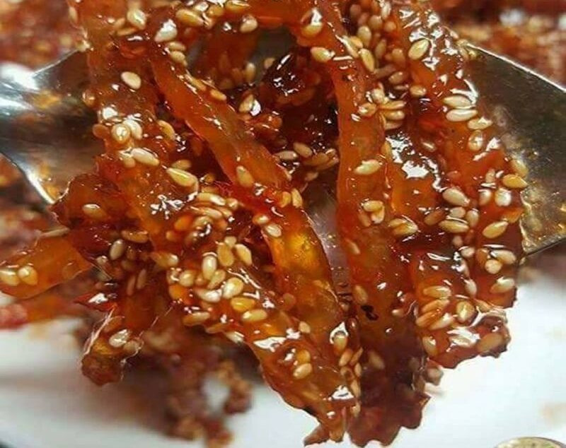 Cá bò khô rim cay hấp dẫn