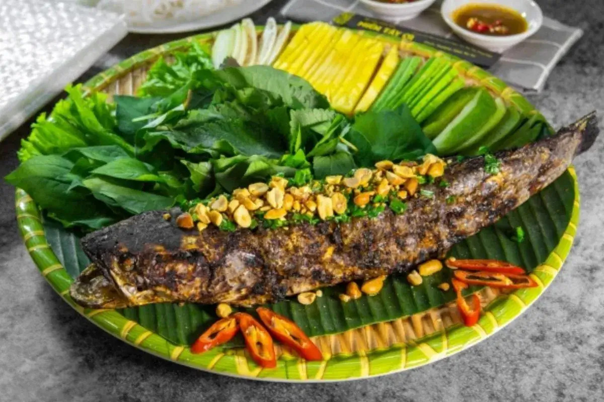 Cá lóc nướng trui mang đậm 8DAY com đăng nhập miền quê