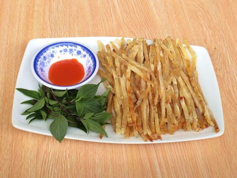 Cá thiều que Đà Nẵng dùng làm món khai vị