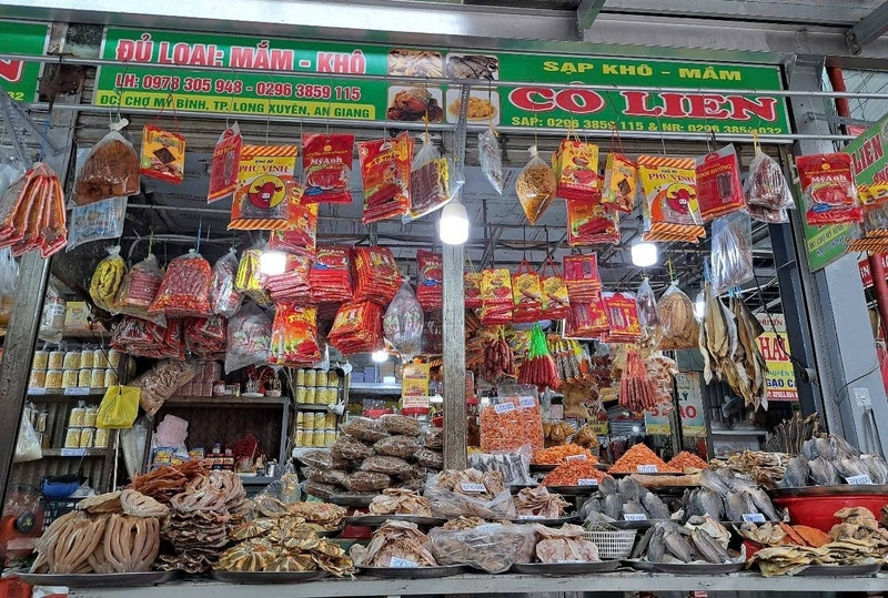 Các loại cá khô Long Xuyên