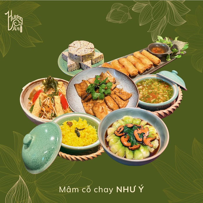 Canh chay ngọt lành tại Hương Vân Chay