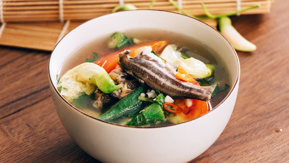 Canh chua cá chốt Long An thơm ngon