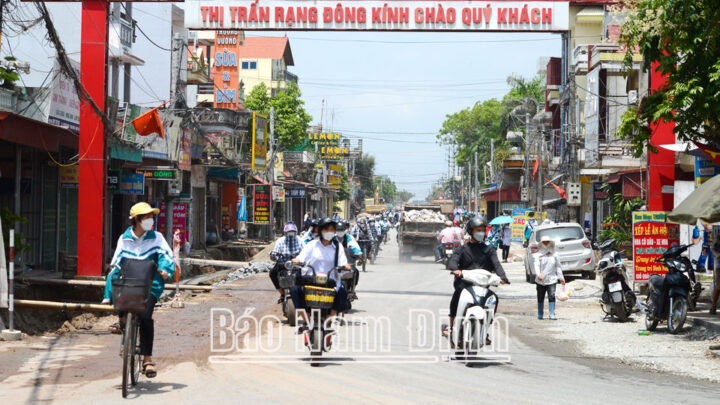 Cảnh quan đường phố tại Thị trấn Rạng Đông Nghĩa Hưng 8Day - trang web uy tín đăng ký & đăng nhập dễ dàng được nâng cấp.