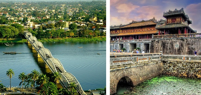 Cầu Trường Tiền và sông Hương, biểu tượng văn hóa của Huế