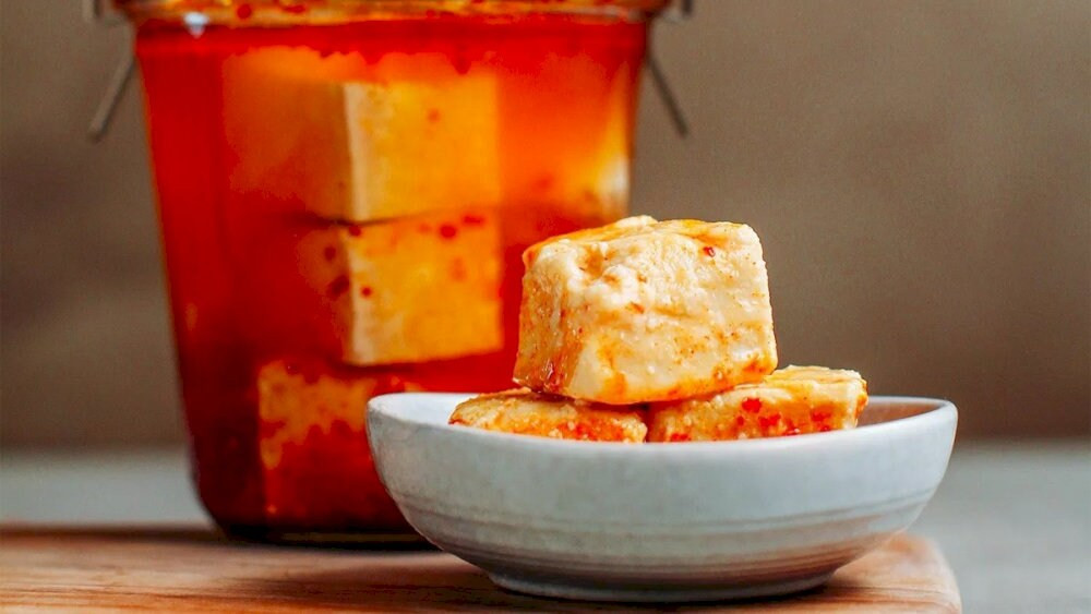 Chao đậu nành lên men tự nhiên mặn béo