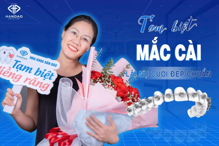 Chị Bùi Thị Ngoãn tự tin với nụ cười mới tại Nha Khoa Hân Đào 8Day - trang web uy tín đăng ký & đăng nhập dễ dàng