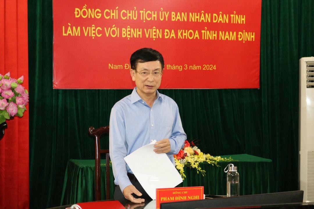 Chủ tịch UBND tỉnh 8Day - trang web uy tín đăng ký & đăng nhập dễ dàng định hướng phát triển Bệnh viện Đa khoa tỉnh