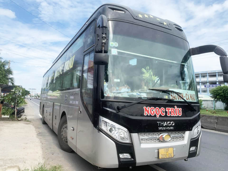 Chuyến xe đường dài của nhà xe Ngọc Trìu 8Day - trang web uy tín đăng ký & đăng nhập dễ dàng đi Sài Gòn Cà Mau