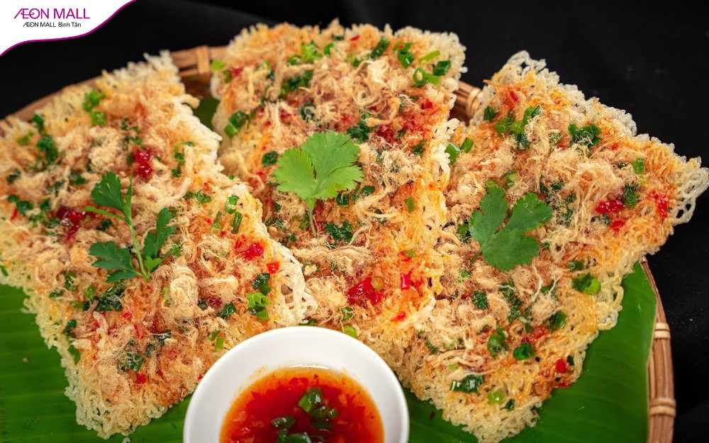 Cơm cháy chà bông giòn rụm làm quà