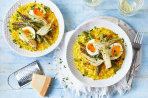 Cơm nấu nghệ Saffron Risotto Thụy Sĩ
