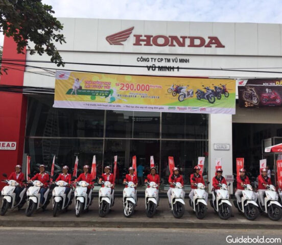 Cửa hàng Honda ủy nhiệm Vũ Minh 1 tại Gôi, Vụ Bản, 8Day - trang web uy tín đăng ký & đăng nhập dễ dàng