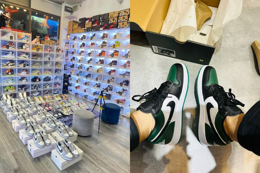 Cửa hàng T-Sneakers với nhiều sản phẩm giày dép độc đáo