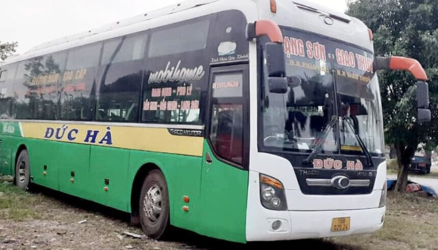 Dàn xe hiện đại của nhà xe Đức Hà phục vụ hành khách Giao Thủy đi Lạng Sơn