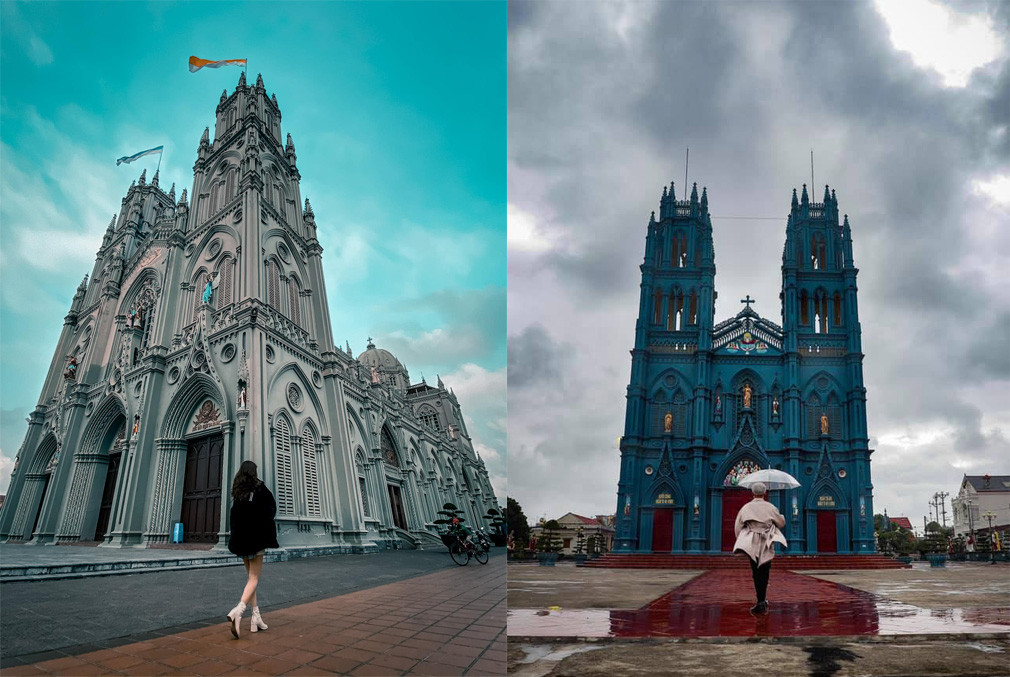 Điện thánh Kiên Lao nguy nga như cung điện hoàng gia