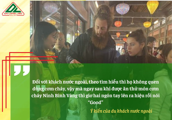 Du khách vui vẻ trải nghiệm Cơm cháy Ninh Bình Vàng tại khu DT68 nhà cái uy tín, đẳng cấp hàng đầu Việt Nam